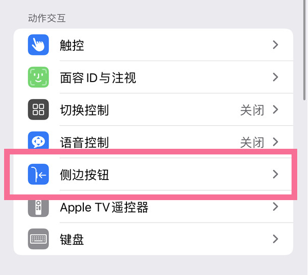 红寺堡苹果14维修店分享iPhone14 Plus侧键双击下载功能关闭方法 