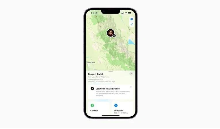 红寺堡苹果14维修分享iPhone14系列中 FindMy功能通过卫星分享位置方法教程 